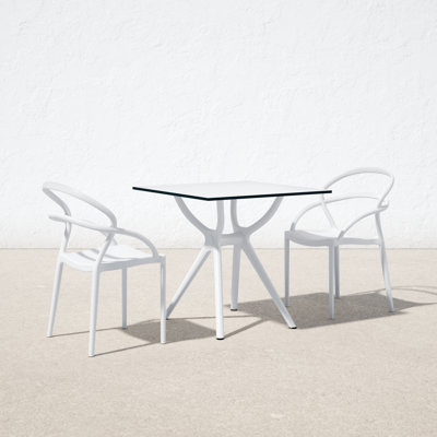 Farrah Square 2 - Person Bistro Set