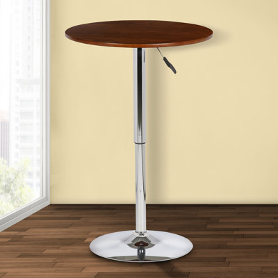 Altenburg Bar Height Pedestal Dining Table by Zipcode Design
