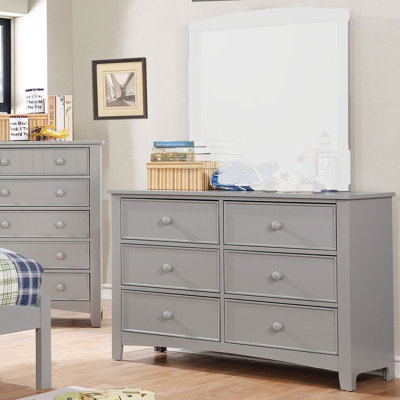 Glenby 6 Drawer Double Dresser by Harriet Bee