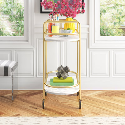 Serving Bar Cart by Everly Quinn