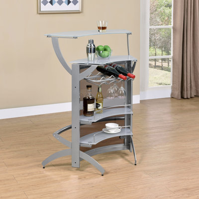 Borlase Mini Bar with Wine Storage