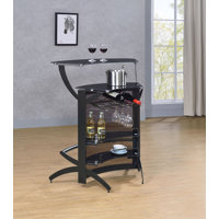 Borlase Mini Bar with Wine Storage by Wade Logan