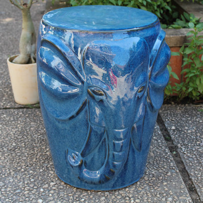 Pottorff Wild Elephant Garden Stool