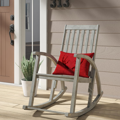 Bross Rocking Chair by Loon Peak