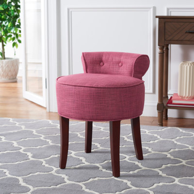 Vanity Solid Wood Stool by Darby Home Co