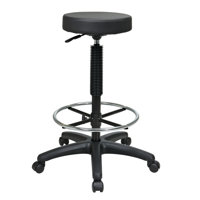 Height Adjustable Stool with Nylon Base by Symple Stuff