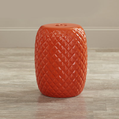 Ceramic Garden Stool by Corrigan Studio