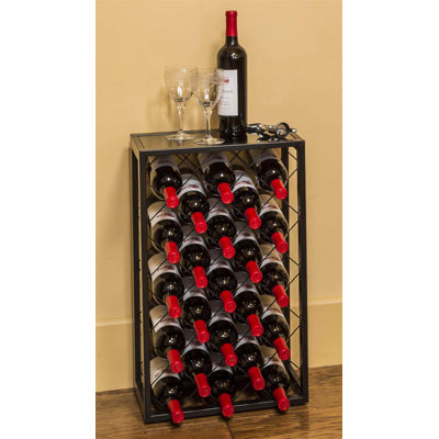 Medlin Floor Wine Bottle Rack