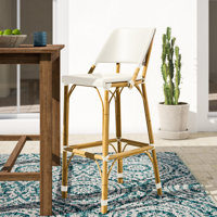 Hovis 30" Patio Bar Stool by Bay Isle Home