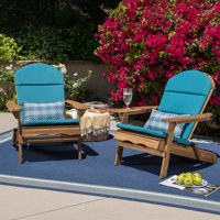 Laffey Solid Wood Folding Adirondack Chair by Loon Peak
