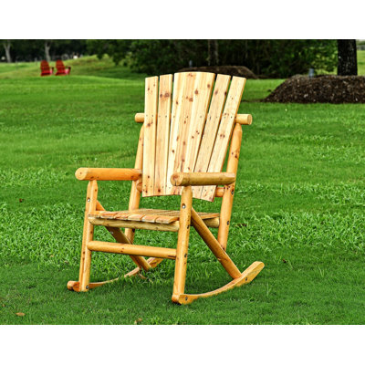 Alaniz Single Rocking Chair by Millwood Pines