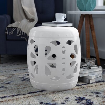 Ceramic Garden Stool by Brayden Studio