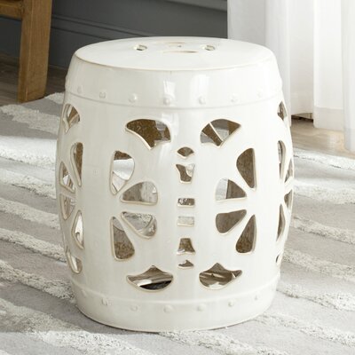 Ceramic Garden Stool by Brayden Studio