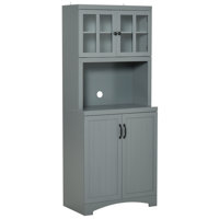 Deaton Hutch Cupboard 70" Kitchen Pantry by Red Barrel Studio