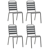 Perseus Stacking Patio Dining Side Chair by George Oliver