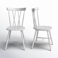 Porschia Cross Back Side Chair by Birch Lane