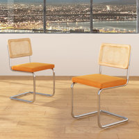 Walsh Velvet Side Chair by AllModern