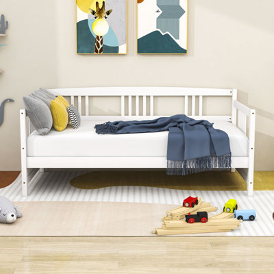 Twin Wood Daybed with Slats by Red Barrel Studio