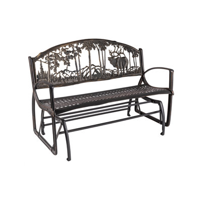 Angileh Elk Glider Bench by Loon Peak