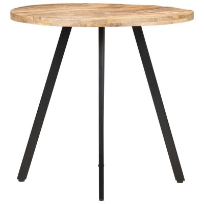 Dining Table 31.5" Rough Mango Wood by 17 Stories