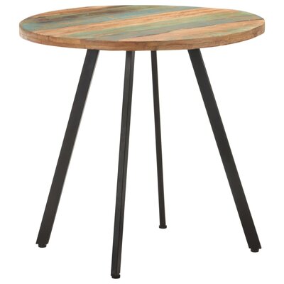 Dining Table 31.5" Rough Mango Wood by 17 Stories