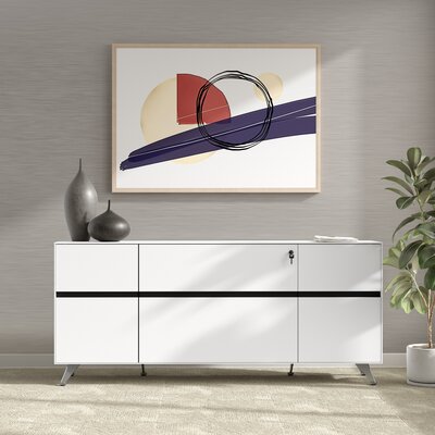 Waldrup 2 - Drawer Filing Credenza