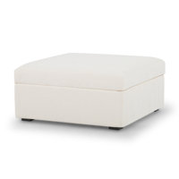 Upholstered Storage Ottoman by Zipcode Design