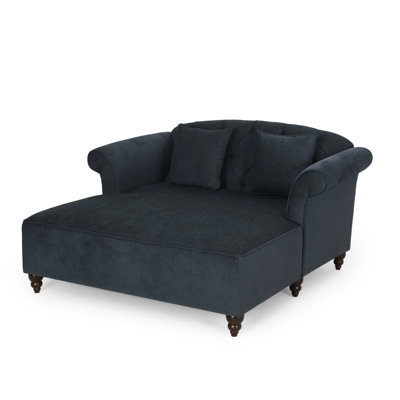 Bernabeu Tufted Two Flared Arm Chaise Lounge by Rosdorf Park
