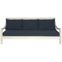 Wide Outdoor Patio Daybed with Cushions by Beachcrest Home