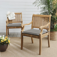 Outdoor Sunbrella Chair Pad by Birch Lane
