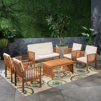 6 Piece Sofa Seating Group with Cushions by Winston Porter