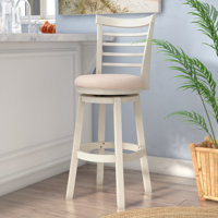 Aonghas Bar & Counter Swivel Stool by Red Barrel Studio