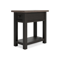 Chailey End Table with Storage and Built-in Outlets by Rosalind Wheeler
