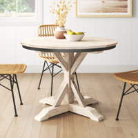 Eugley Pedestal Dining Table by Sand & Stable