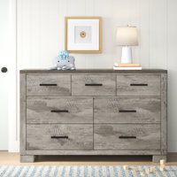 Giahnna 7 Drawer Double Dresser by Loon Peak