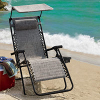 Fabiola Reclining/Folding Zero Gravity Chair with Cushion