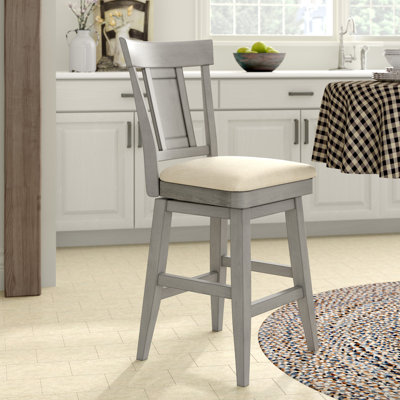 Fortville Swivel Bar and Counter Stool by Three Posts