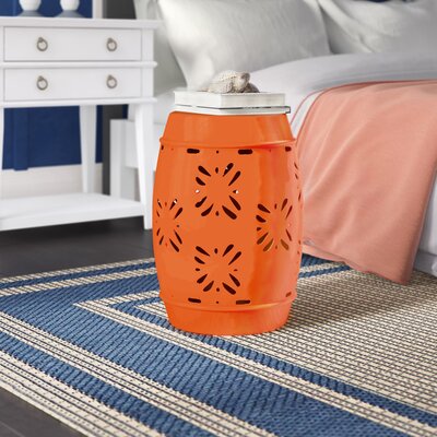 Apsara Ceramic Garden Stool by Red Barrel Studio