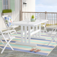 Adira Solid Wood Dining Table by Dovecove