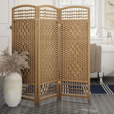 Adelah 4 Ft. Short Folding Screen by Winston Porter