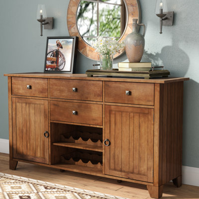 Matanzas 66-inch 4-drawer Solid Wood Sideboard by Lark Manor