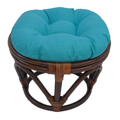 Wanamingo 18" Tufted Round Standard Ottoman by Bay Isle Home
