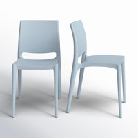 Burt Stacking Patio Dining Side Chair by AllModern