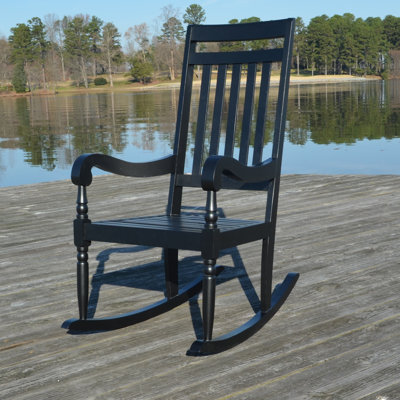 Lanza Rocking Chair by Three Posts