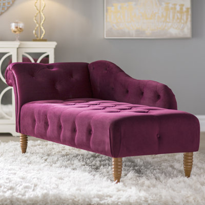 Kannon Tufted Right-Arm Chaise Lounge by Willa Arlo Interiors