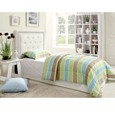 Depasquale Upholstered Panel Headboard by House of Hampton