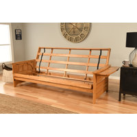 Johnte Queen Futon Frame, Mattress Not Included by Winston Porter