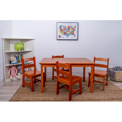 Briyon Kids 5 Piece Table & Chair Set by Harriet Bee