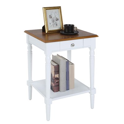 Mayall 1 Drawer End Table with Storage by Alcott Hill