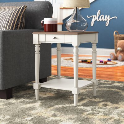 Mayall 1 Drawer End Table with Storage by Alcott Hill